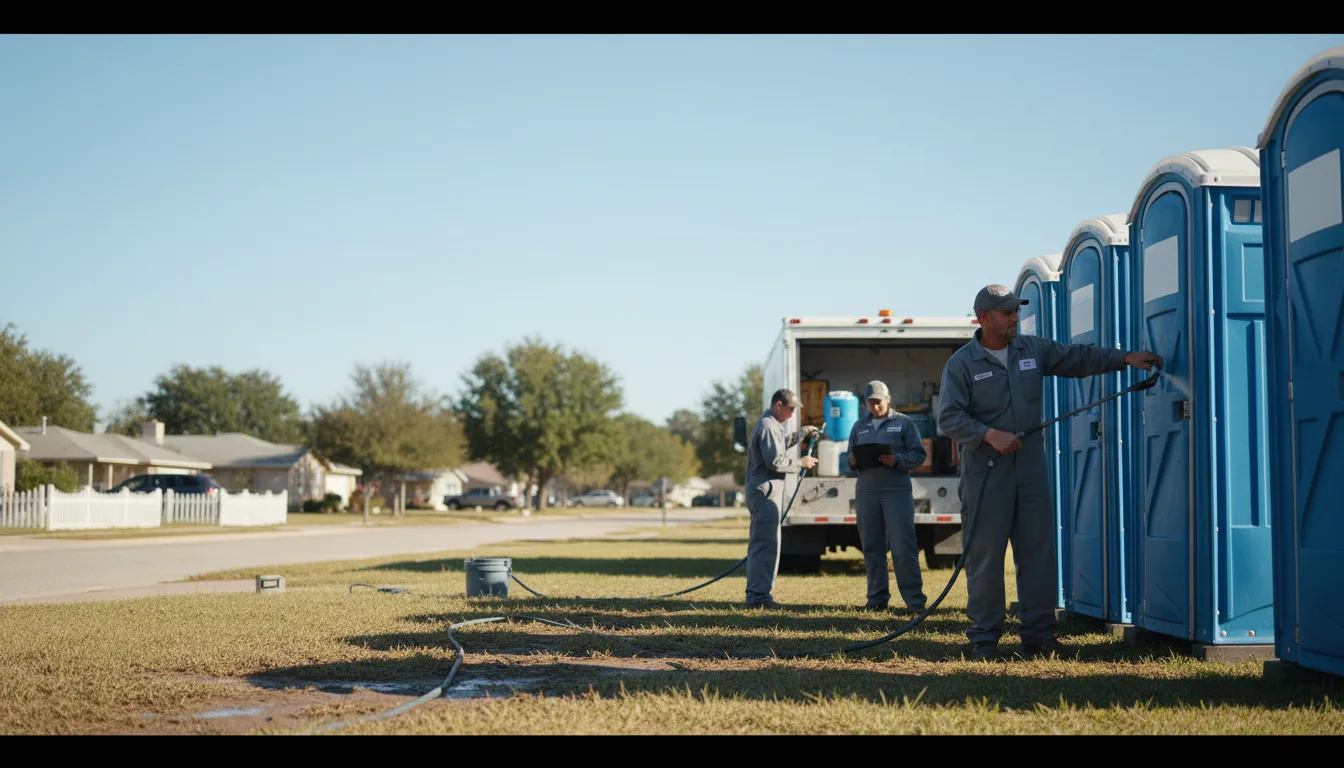 Long-Term Portable Toilet Rental in West Salem, OH near me